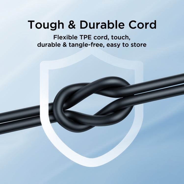 JOYROOM JR-EC06 Type-C Metal In-Ear Wired Earphone, Length: 1.2m(Dark Grey)