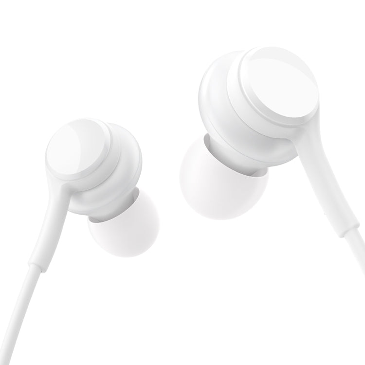 JOYRO0M JR-EW02 3.5mm In-Ear Wired Earphone, Length: 1.2m(White)