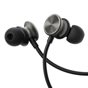 JOYROOM JR-EW03 3.5mm In-Ear Metal Wired Earphone, Length: 1.2m(Black)