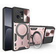 For Xiaomi 13 Pro CD Texture Sliding Camshield Magnetic Holder Phone Case(Pink) - free shipping - PMC TechLife - Order now!