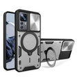 For Xiaomi 12T / 12T Pro CD Texture Sliding Camshield Magnetic Holder Phone Case(Silver) - free shipping - PMC TechLife - Order now!