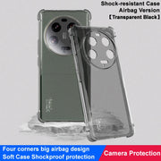 For Xiaomi 13 Ultra 5G imak Shockproof Airbag TPU Phone Case(Transparent Black)