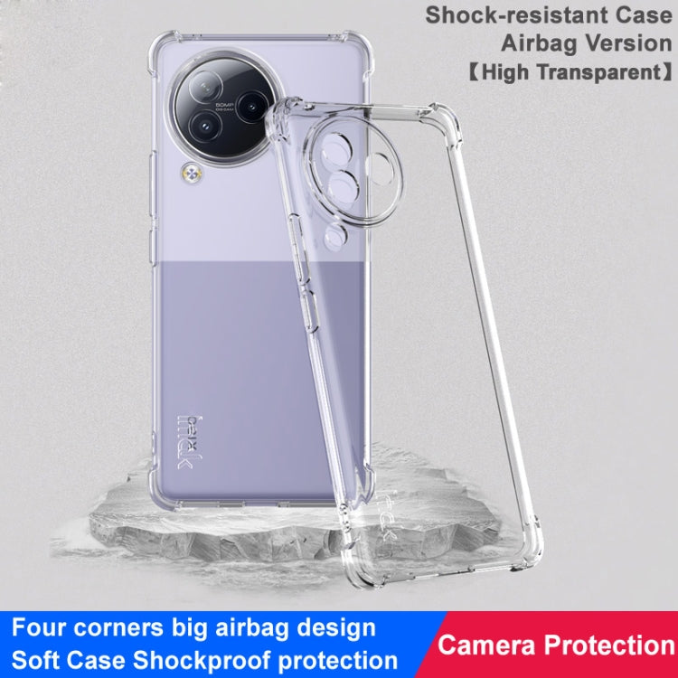 For Xiaomi Civi 3 5G imak Shockproof Airbag TPU Phone Case(Transparent)