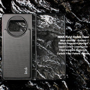 For Huawei Mate X3 imak Ruiyi Series Carbon Fiber PU + PC Phone Case