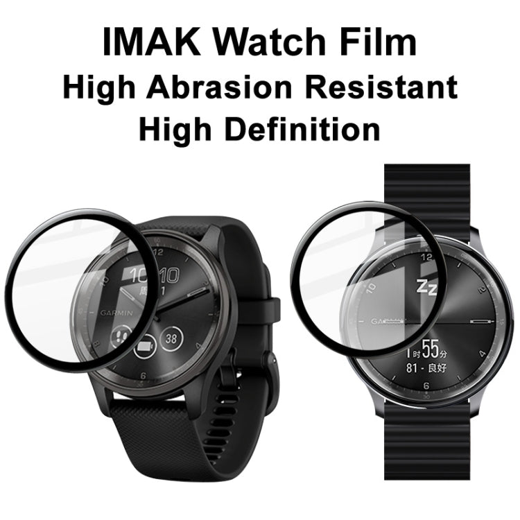Compatible with GarminMove Trend IMAK Plexiglass HD Watch Protective Film