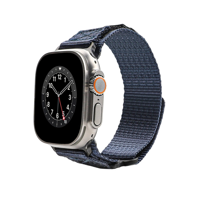 Nylon Two Section Watch Band For Apple Watch 2 38mm(Blue)