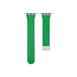Sheepskin Texture Magnetic Folding Buckle Watch Band For Apple Watch 38mm(Green) - Watch Bands by PMC TechLife | Online Shopping South Africa | PMC TechLife