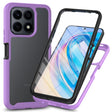 For Honor X8a Starry Sky Full Body Hybrid Shockproof Phone Case with PET Film(Purple) - free shipping - PMC TechLife - Order now!