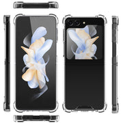 For Samsung Galaxy Z Flip5 Transparent PC + TPU Shockproof Phone Case