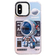 For iPhone XS / X Mechanical Astronaut Pattern TPU Phone Case(Blue) - free shipping - PMC TechLife - Order now!