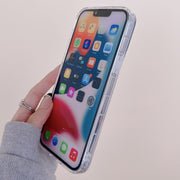 For iPhone XS / X Mechanical Astronaut Pattern TPU Phone Case(Blue)