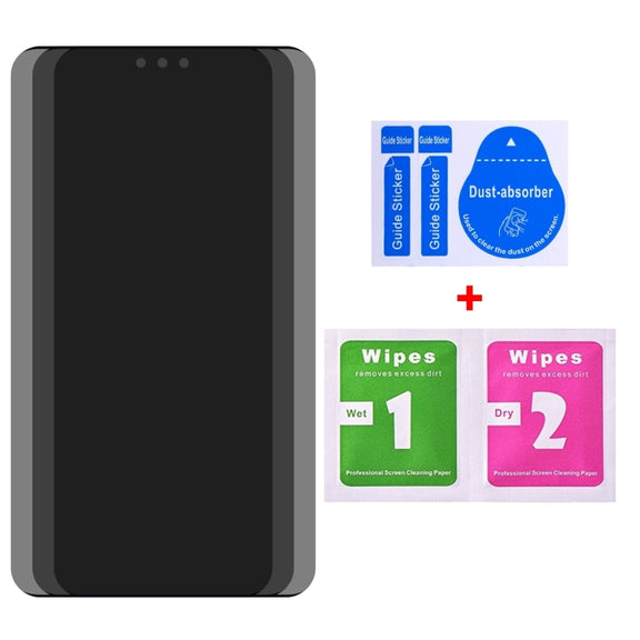 For Samsung Galaxy S23+ 5G 25pcs Ultrathin 3D Curved Edge Privacy Tempered Glass Film, Support Unlock