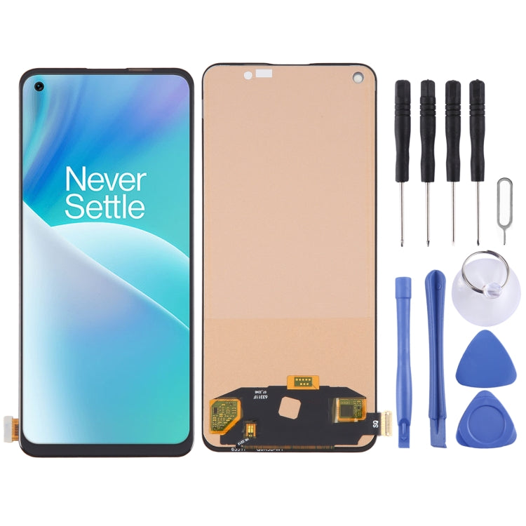 TFT LCD Screen For OnePlus Nord 2T CPH2399 CPH2401 with Digitizer Full Assembly(Black)