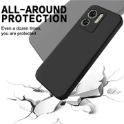 For Motorola Edge 40 5G Pure Color Liquid Silicone Shockproof Phone Case(Black)