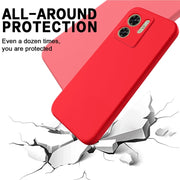 For Motorola Edge 40 5G Solid Color Liquid Silicone Dropproof Full Coverage Phone Case(Red)