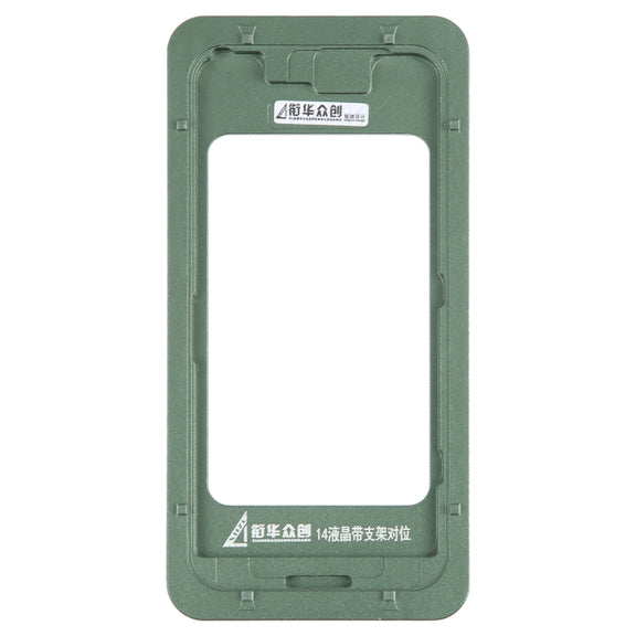 For iPhone 14 LCD Screen With Frame Bezel Calibration Fixed Mold