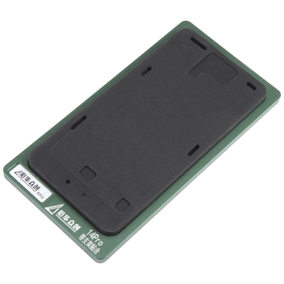 For iPhone 14 Pro LCD Screen With Frame Bezel Positioning Mat Fixed Mold