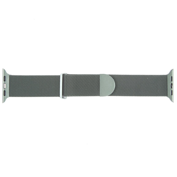 For Apple Watch 8 41mm Milanese Metal Magnetic Watch Band(Pine Green)