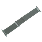 For Apple Watch 7 45mm Milanese Metal Magnetic Watch Band(Pine Green)