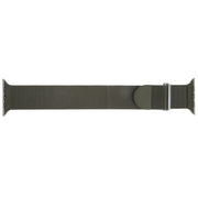For Apple Watch 2 38mm Milanese Metal Magnetic Watch Band(Army Green)