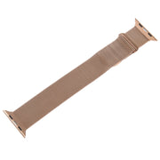 For Apple Watch 2 38mm Milanese Metal Magnetic Watch Band(Rose Gold)