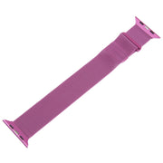 For Apple Watch 2 42mm Milanese Metal Magnetic Watch Band(Purple)