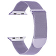 For Apple Watch 2 42mm Milanese Metal Magnetic Watch Band(Lavender Purple) - Watch Bands by PMC TechLife | Online Shopping South Africa | PMC TechLife