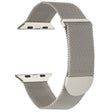 For Apple Watch 42mm Milanese Metal Magnetic Watch Band(Starlight) - Watch Bands by PMC TechLife | Online Shopping South Africa | PMC TechLife