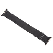 For Apple Watch 42mm Milanese Metal Magnetic Watch Band(Black)
