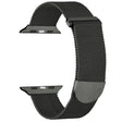 For Apple Watch 42mm Milanese Metal Magnetic Watch Band(Army Green) - Watch Bands by PMC TechLife | Online Shopping South Africa | PMC TechLife