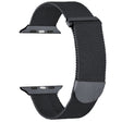 For Apple Watch 38mm Milanese Metal Magnetic Watch Band(Gunmetal) - Watch Bands by PMC TechLife | Online Shopping South Africa | PMC TechLife