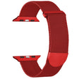 For Apple Watch 38mm Milanese Metal Magnetic Watch Band(Red) - Watch Bands by PMC TechLife | Online Shopping South Africa | PMC TechLife