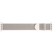 For Apple Watch 38mm Milanese Metal Magnetic Watch Band(Starlight)