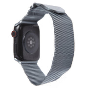 For Apple Watch 38mm Milanese Metal Magnetic Watch Band(Space Grey)