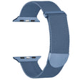 For Apple Watch 38mm Milanese Metal Magnetic Watch Band(Blue) - Watch Bands by PMC TechLife | Online Shopping South Africa | PMC TechLife