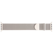 For Apple Watch 9 45mm Milanese Metal Magnetic Watch Band(Starlight)