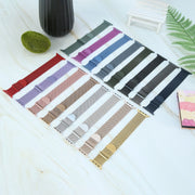 For Apple Watch 4 40mm Milanese Metal Magnetic Watch Band(Starlight)