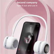 T5 USB Portable Wireless Hanging Neck Bluetooth Speaker(Blue)