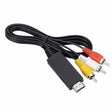 AV to HDMI 1080P HD Converter, Length: 1m(Black) - Converter by PMC TechLife | Online Shopping South Africa | PMC TechLife | Buy Now Pay Later Mobicred