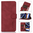 For iPhone 15 KHAZNEH Matte Texture Leather Phone Case(Red) - free shipping - PMC TechLife - Order now!