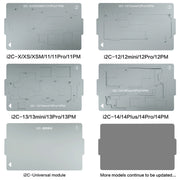 i2C T20 Intelligent Motherboard Middle Layered Heating Platform For iPhone X-13 Series, Plug:US
