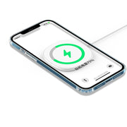 For iPhone 15 Magsafe Clear Acrylic PC Phone Case(Transparent)
