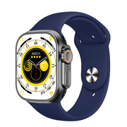 WS-E9 Ultra 2.2 inch IP67 Water-resistant Silicone Band Smart Watch, Support Heart Rate / NFC(Blue)