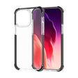 For iPhone 15 Pro Four-corner Shockproof TPU + Acrylic Phone Case(Black + Transparent) - iPhone 15 Pro Cases by PMC TechLife | Online Shopping South Africa | PMC TechLife