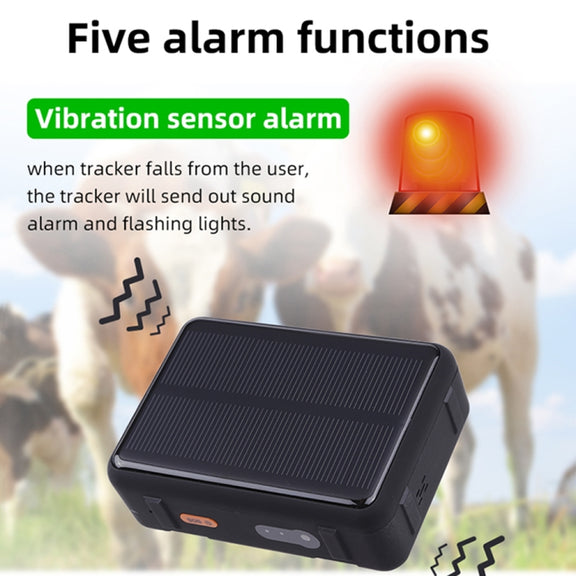 V44 Solar Energy Water-resistant Cattle and Sheep GPS Tracker
