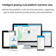 V44 Solar Energy Water-resistant Cattle and Sheep GPS Tracker