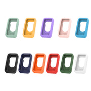 For Huawei Band 8 Silicone Protective Case + Silicone Watch Band Kit(White)