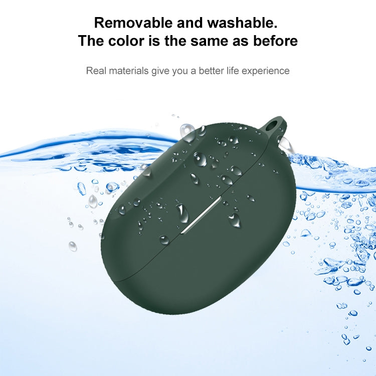 For Realme Buds Air5 Pro Wireless Earphone Silicone Protective Case(Dark Blue)