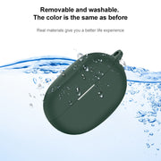 For Realme Buds Air5 Pro Wireless Earphone Silicone Protective Case(Dark Green)