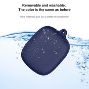For Baseus Bowie M2s Wireless Earphone Silicone Protective Case(Dark Blue)